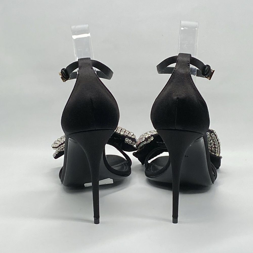 Dolce&Gabbana 100MM Crystal-Embellished Bow Sandals size 39 - Picture 10 of 16